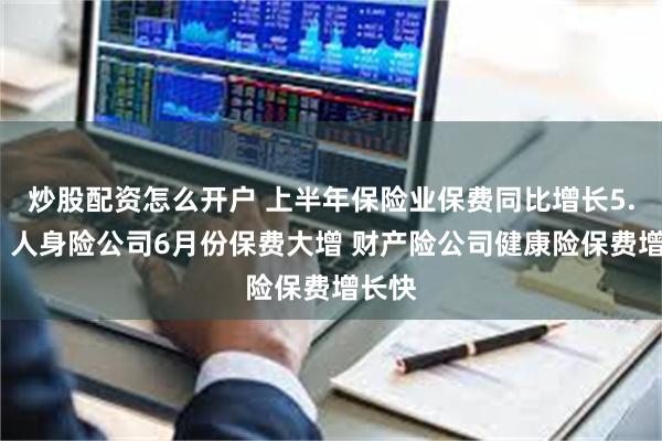 炒股配资怎么开户 上半年保险业保费同比增长5.3%：人身险公司6月份保费大增 财